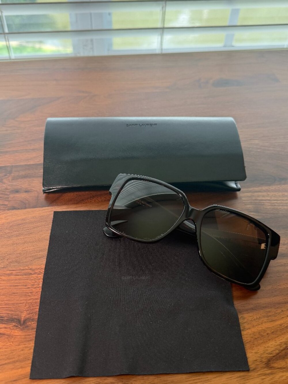 Saint Laurent - YSL - Square Tortoiseshell Sunglasses